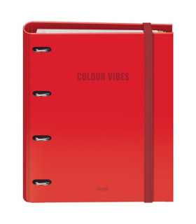 CARPEBLOC DOHE COLOUR VIBES A4 ROJO