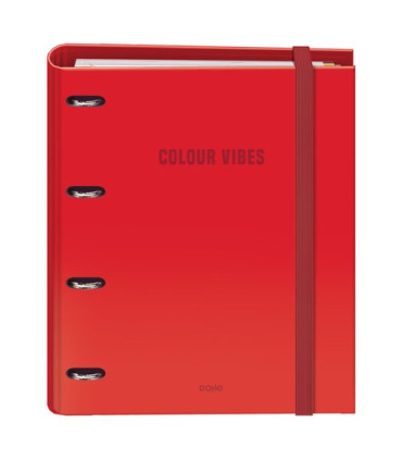 CARPEBLOC DOHE COLOUR VIBES A4 ROJO