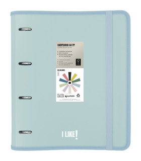 CARPEBLOC GRAF.PP LIKE3 A4 4AN.80h AZUL