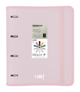 CARPEBLOC GRAF.PP LIKE3 A4 4AN.80h ROSA
