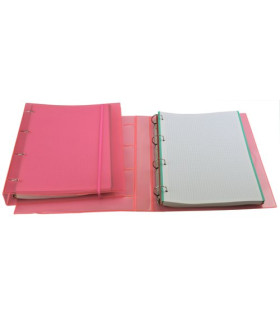 CARPEBLOC IBERPLAS NEON TRANS. A4 SURTID