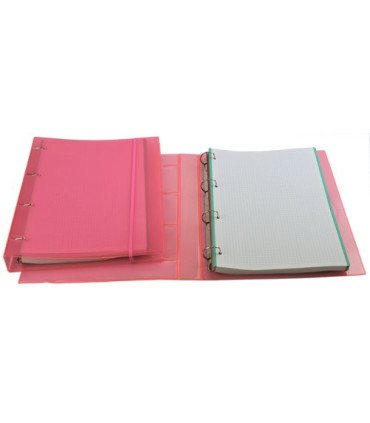 CARPEBLOC IBERPLAS NEON TRANS. A4 SURTID