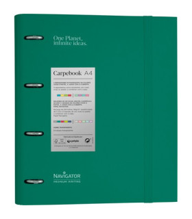 CARPEBOOK NAVIGATOR FORR. A4 VERDE