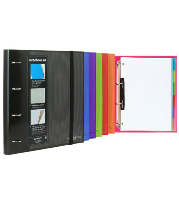 CARPEBOOK MULTILINE A4 NARAN