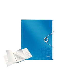 CARP.CLASIF.LEITZ WOW A4 PP 12 SEP.AZUL