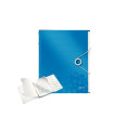 CARP.CLASIF.LEITZ WOW A4 PP 6 SEP.AZUL