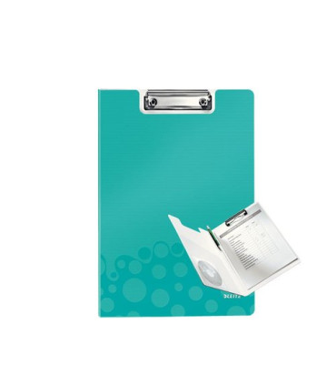CARPETA MINICLIP SUP.LEITZ A4 TURQUESA