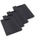 CARP. PINZA RAPESCO A4 NEGRO PACK DE 4