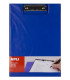 CARP.PINZA PORTABLOCS APLI PP A4 AZUL