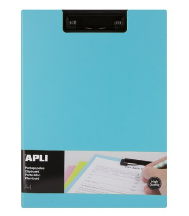 CARP.PINZA PORTABLOC APLI PP FOAM A4 AZ