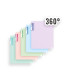 CARPETA CARCHIVO FOAM A4 4 AN.25 SURTIDO