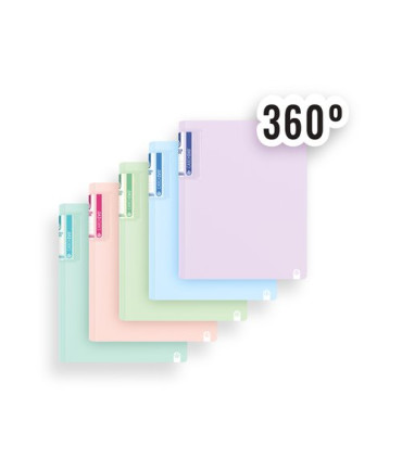 CARPETA CARCHIVO FOAM A4 4 AN.25 SURTIDO