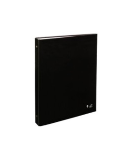 CARPETA CARCHIVO LUZ A5 4 AN.25 NEGRO