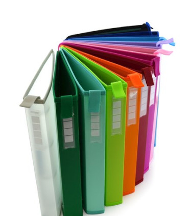 CARPETA COLORLINE PP A4 4 AN.40 SURT.