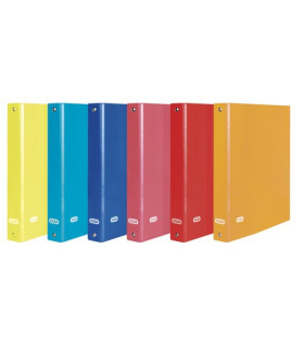 CARPETA ELBA Fº 4 ANILLAS CARTON FORRADO