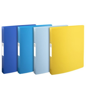 CARPETA EXACOMPTA PP A4 2 AN.30 SURTIDAS
