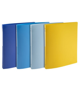 CARPETA EXACOMPTA PP A4 4 AN.15 SURTIDAS