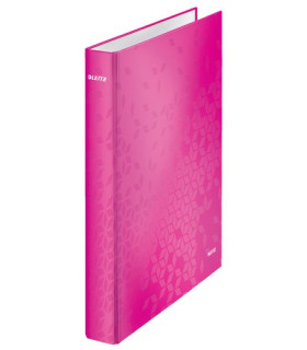 CARPETA LEITZ CART.A4 2 AN.25 FUCSIA