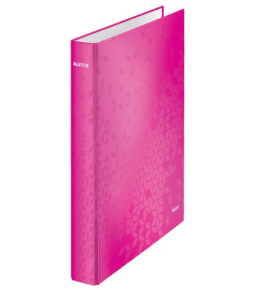 CARPETA LEITZ CART.A4 2 AN.25 FUCSIA