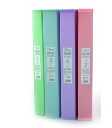 CARPETA OF.BOX PP A4+ 4 AN.25 BLUSH