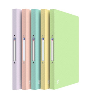 CARPETA OXFORD PP A4 2 AN.15 SURT. PASTE