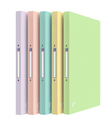 CARPETA OXFORD PP A4 2 AN.15 SURT. PASTE