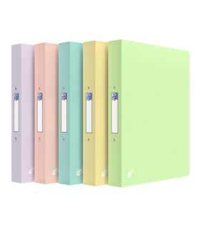 CARPETA OXFORD PP A4 2 AN.30 SURT. PASTE