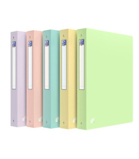 CARPETA OXFORD PP A4 4 AN.30 SURT. PASTE