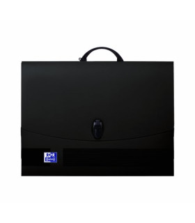 CARPETA DIBU. OXFORD A3+ C/ASA NEGRA
