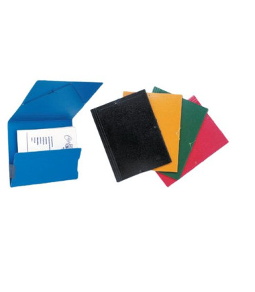 CARPETA GOMAS SARO CART. GOF.10 Fº AZUL