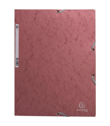 CARPETA SOLAP.EXACOMPTA CART. A4 ROSA