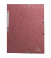 CARPETA SOLAP.EXACOMPTA CART. A4 ROSA