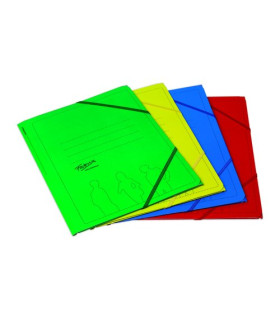 CARPETA SOLAPAS CARTON Fº AMARILLO
