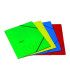 CARPETA SOLAPAS CARTON Fº VERDE
