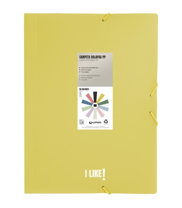 CARPETA SOLAP.GRAFOP.PP LIKE 3 Fº AMARIL