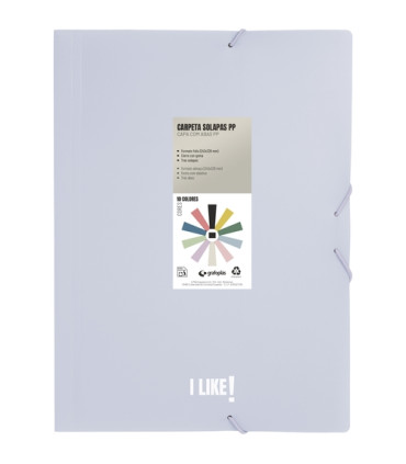 CARPETA SOLAP.GRAFOP.PP LIKE 3 Fº LAVAND
