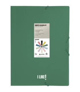 CARPETA SOLAP.GRAFOP.PP LIKE 3 Fº VERDE