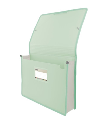 CARPETA SOLAP.GRAFOP.PP LIKE 3 A4+ VERDE