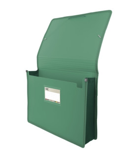 CARPETA SOLAP.GRAFOP.PP LIKE 3 A4+ VERDE