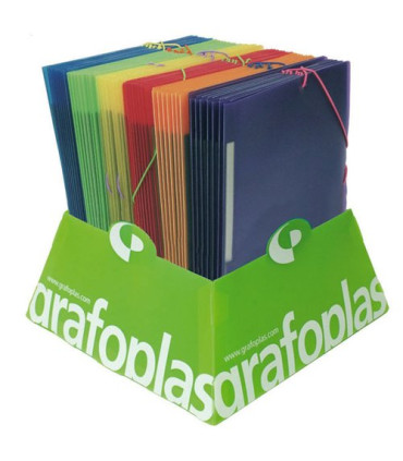 CARPETA Fº SOLAPAS 500 MICRAS EXP.DE 50