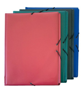 CARPETA SOLAP.GRAFOP.PVC Fº PROL.AZUL