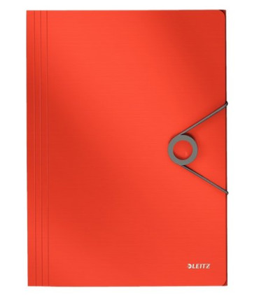 CARPETA SOLAP.LEITZ SOLID PP A4 ROJO