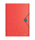 CARPETA SOLAP.LEITZ URBAN CHIC PP A4 ROJ