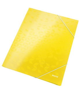 CARPETA SOLAP.LEITZ WOW CART. A4 AMARILL