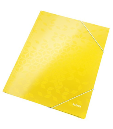 CARPETA SOLAP.LEITZ WOW CART. A4 AMARILL