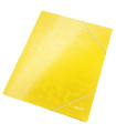 CARPETA SOLAP.LEITZ WOW CART. A4 AMARILL