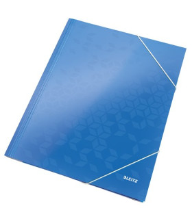 CARPETA SOLAP.LEITZ WOW CART. A4 AZUL