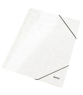 CARPETA SOLAP.LEITZ WOW CART. A4 BLANCO