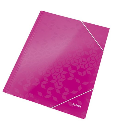 CARPETA SOLAP.LEITZ WOW CART. A4 FUCSIA