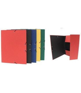 CARPETA SOLAPAS MARIOLA GELTEX Fº VERDE